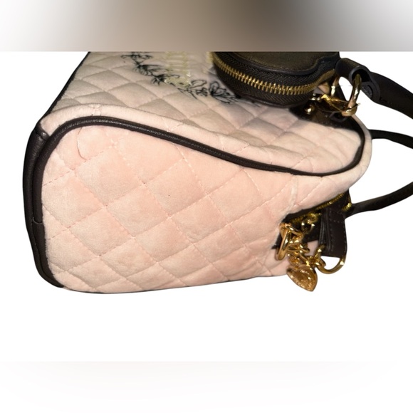 Juicy Couture Royal Satchel Light Pink/Clay&Chocolate/wallet. 4 piece NEW🔥 - Picture 13 of 16